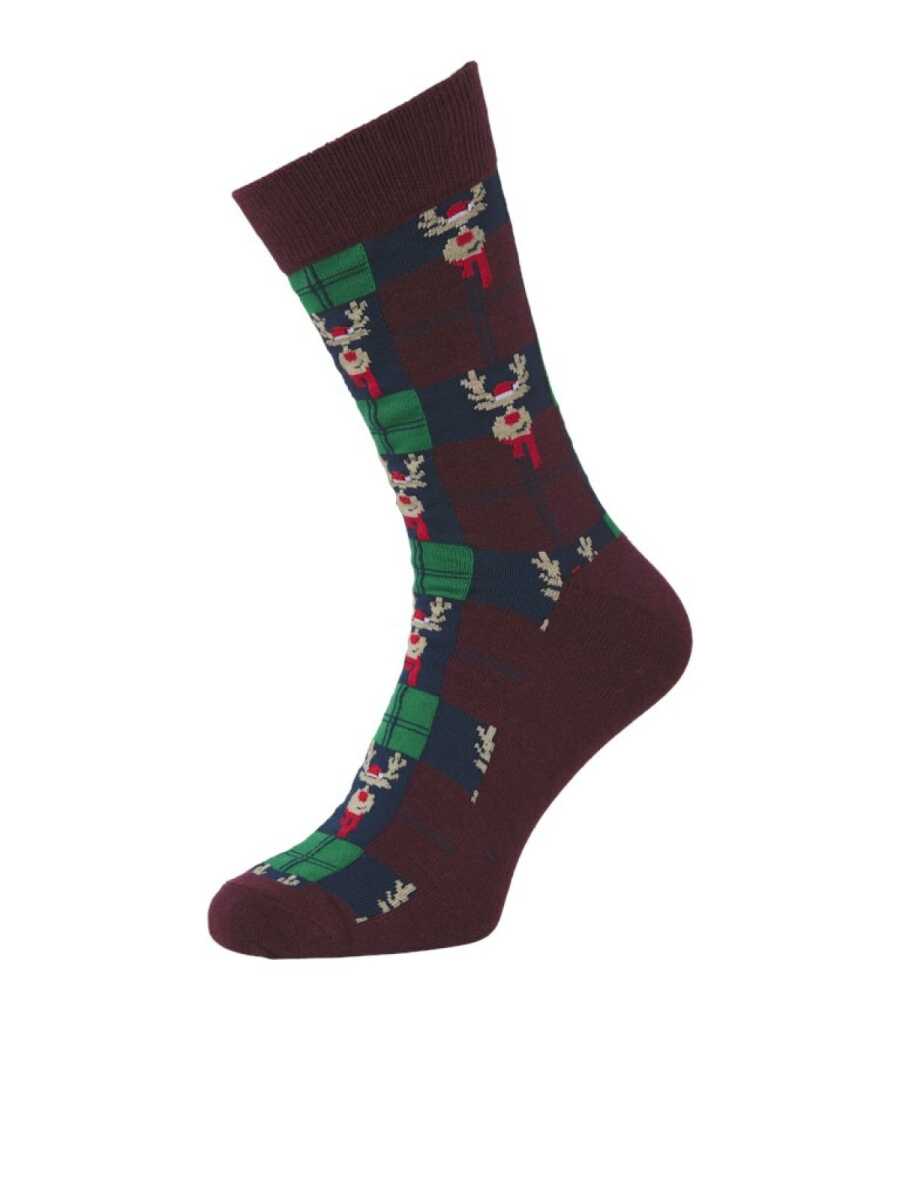 Jack Jones Rudolph 2 Çorap 1 Boxer Paket 12285137 - 4