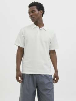 Jack Jones Sago Textured Erkek Polo Yaka Tişört 12276735
