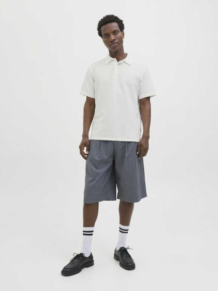 Jack Jones Sago Textured Erkek Polo Yaka Tişört 12276735 - 3