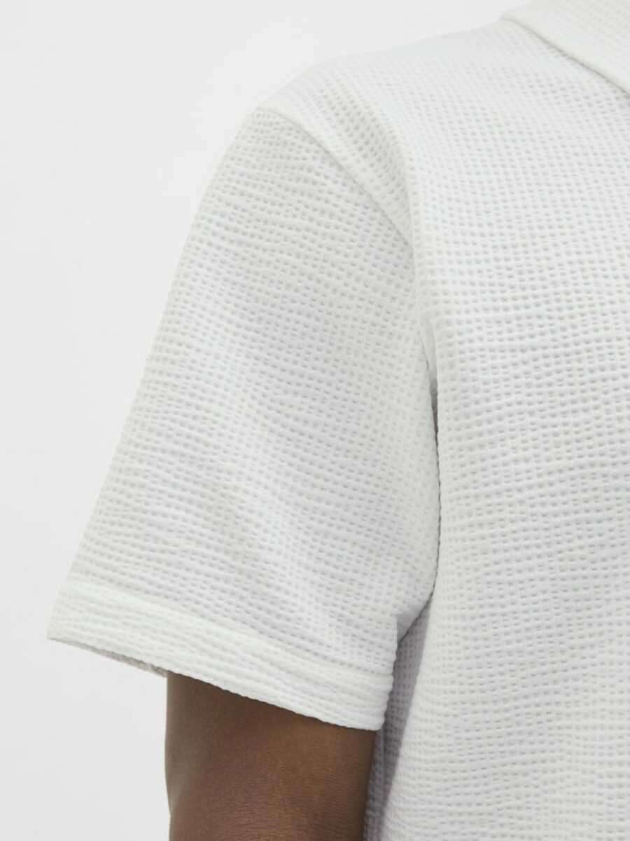 Jack Jones Sago Textured Erkek Polo Yaka Tişört 12276735 - 4