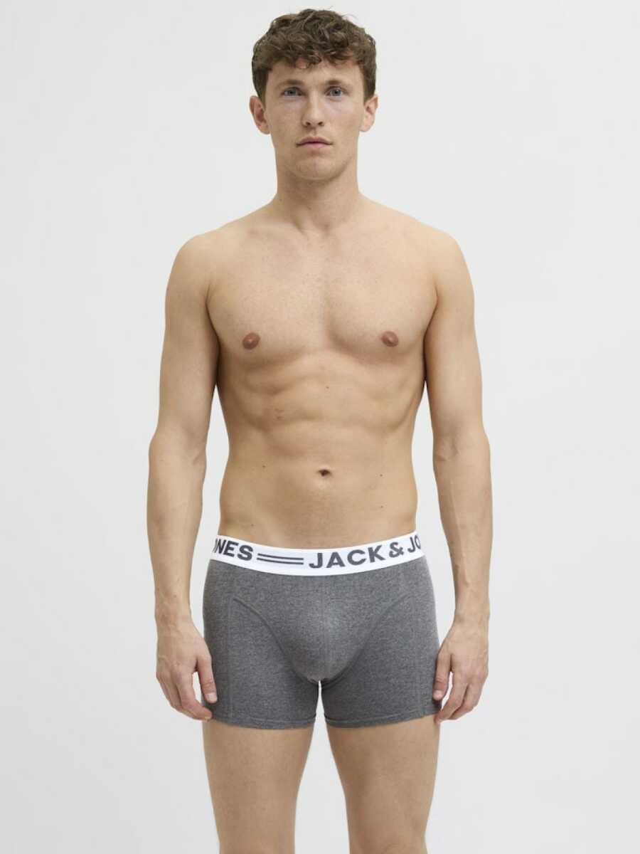 Jack Jones Sense 3 Lü Paket Erkek Boxer 12081832 - 3