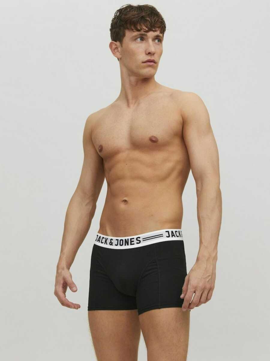 Jack Jones Sense 3 Lü Paket Erkek Boxer 12081832 - 5