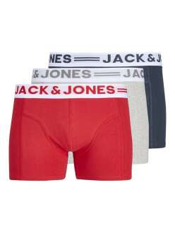 Jack Jones Sense 3 Lü Paket  Erkek Boxer 12081832 