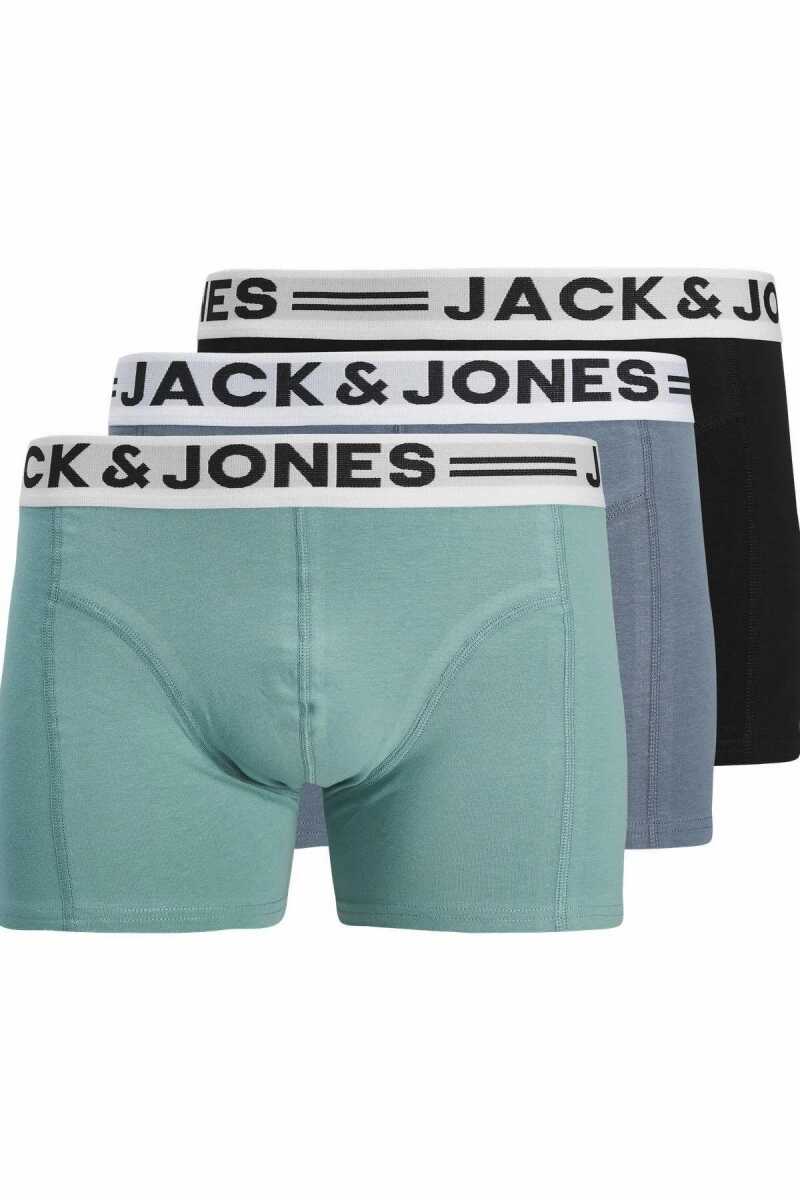 Jack Jones Sense 3 Lü Paket  Erkek Boxer 12081832