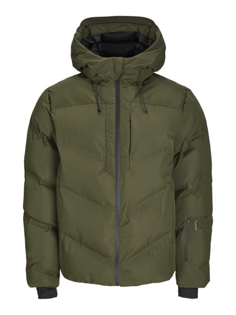 Jack Jones Slay Heat Qulted Puffer Erkek Mont 12260482