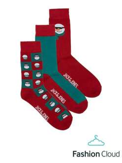 Jack Jones Snowman 3 Lü Paket Erkek Porap 12246902 
