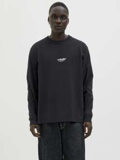 Jack Jones Soho Bisiklet Yaka Relax Fit Erkek Sweat 12278788 