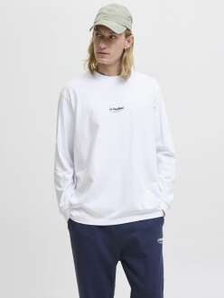 Jack Jones Soho Bisiklet Yaka Relax Fit Erkek Sweat 12278788 