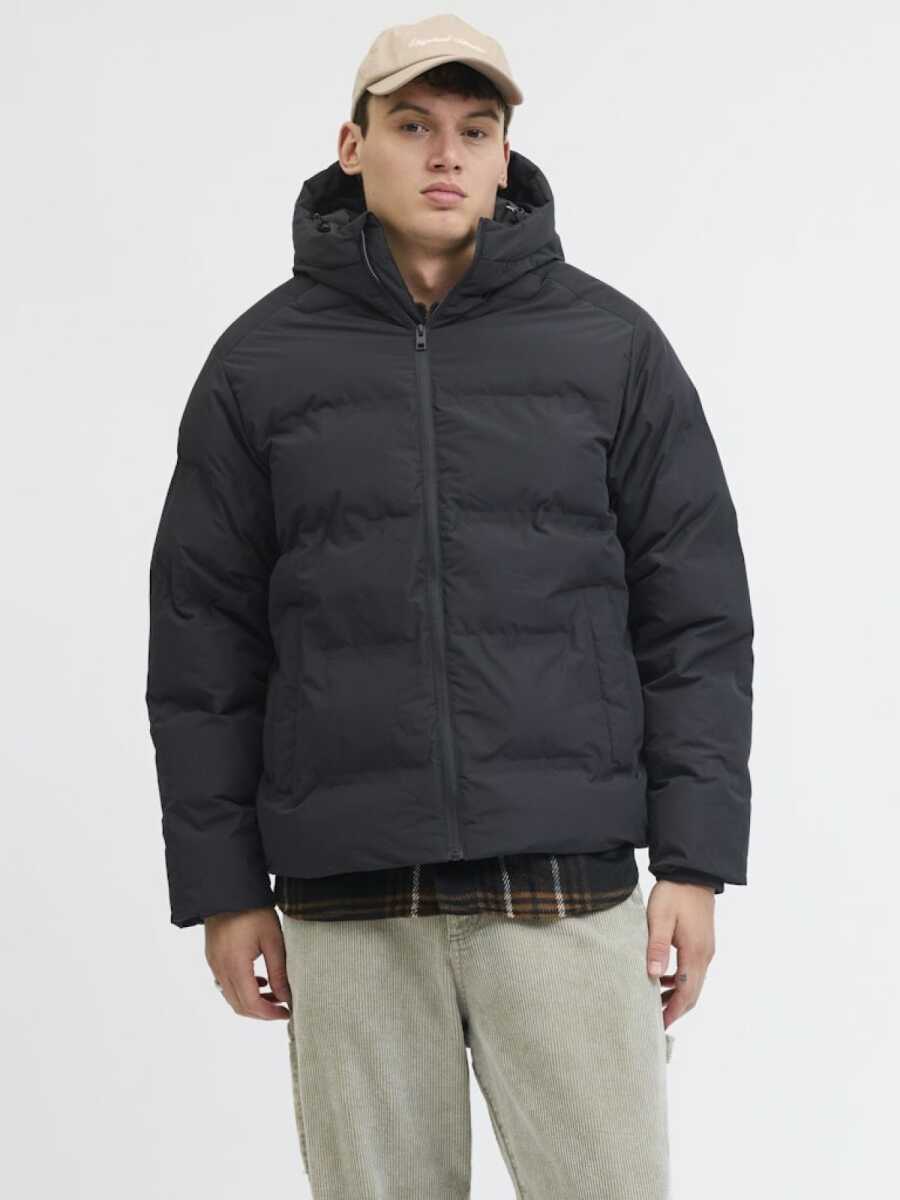 Jack Jones Soho Puffer Kapüşonlu Erkek Ceket 12278749 - Jack Jones