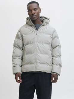 Jack Jones Soho Puffer Kapüşonlu Erkek Ceket 12278749