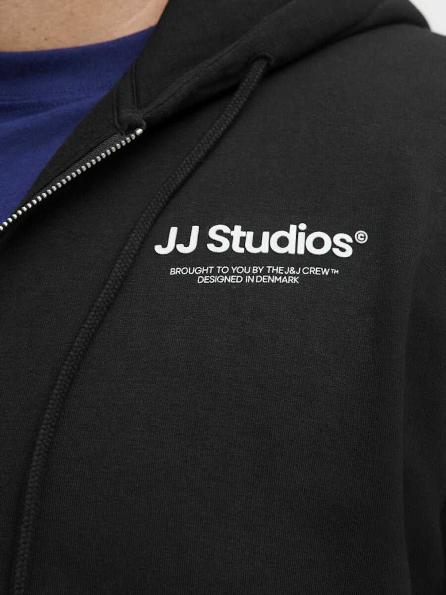 Jack Jones Soho Regular Fit Fermuarlı Erkek Büyük Beden Sweat 12279517 - 7