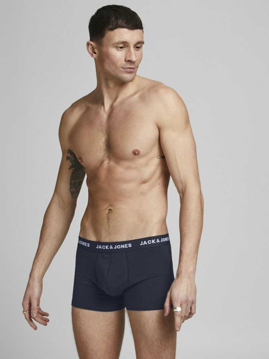 Jack Jones Solıd 10 Lu Paket Erkek Boxer 12189937 - 4