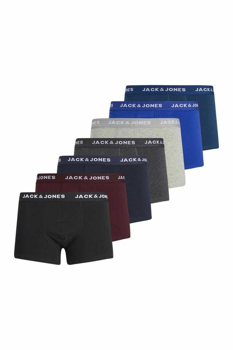 Jack Jones Spector 7 Li Paket Erkek Boxer 12193450 - 1