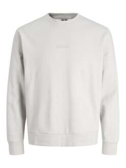 Jack Jones Stance Bisiklet Yaka Relax Fit Erkek Sweat 12282821
