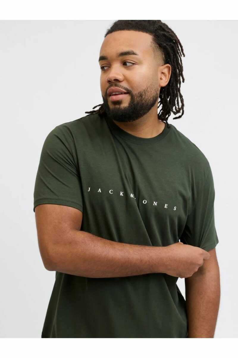 Jack Jones Star Büyük Beden Erkek Tişört 12243625 - 3