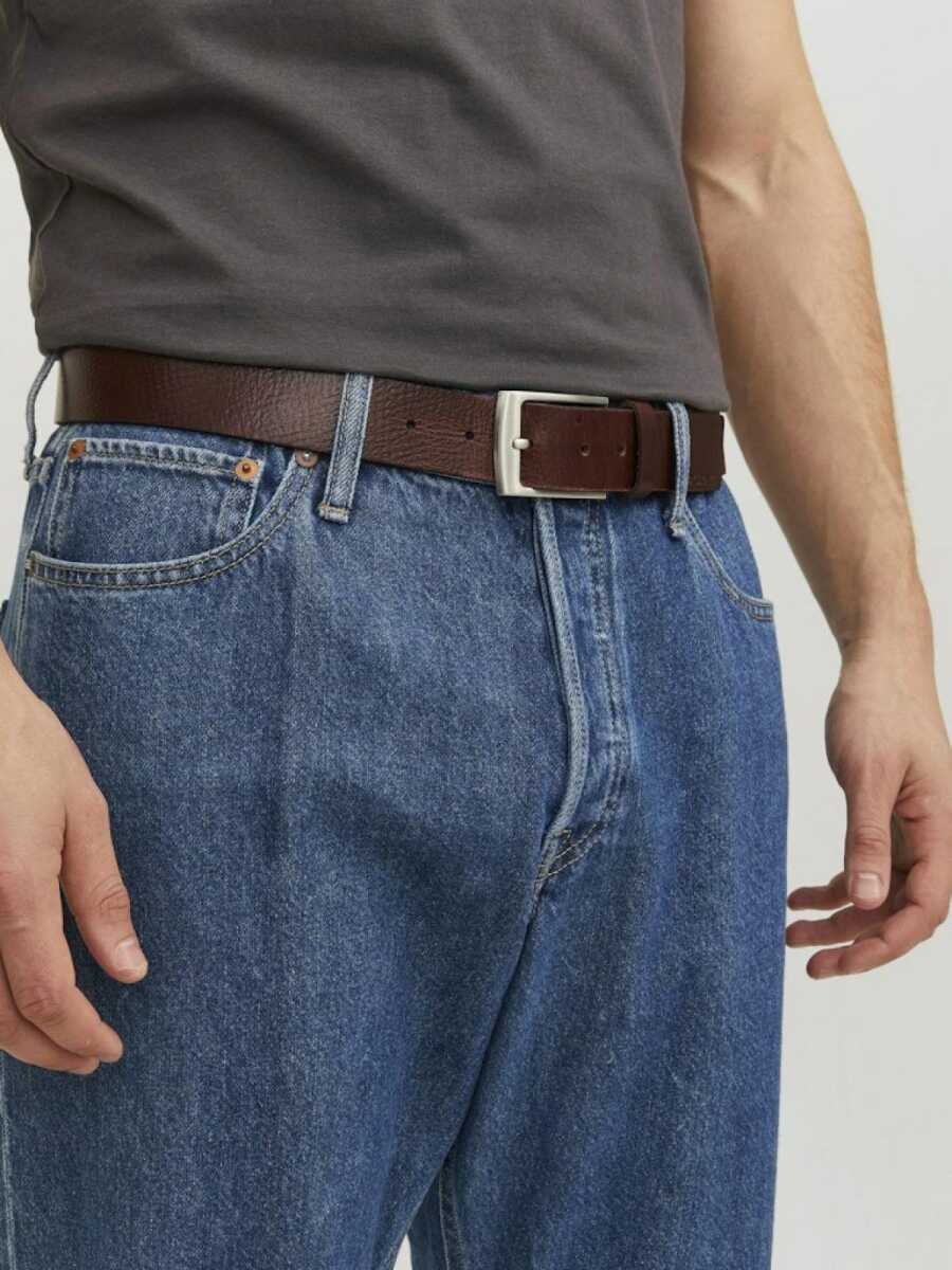 Jack Jones Stockholm Erkek Deri Kemer 12242690 - 4