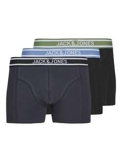 Jack Jones Teddy Solıd 3 Lü Paket Erkek Boxer 12272108