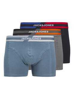 Jack Jones Teve Solıd 3 Lü Paket Erkek Boxer 12268486