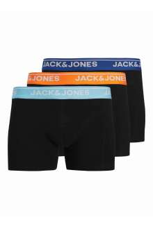 Jack Jones Thedore Solıd 3 Lü Paket Erkek Boxer 12291648 