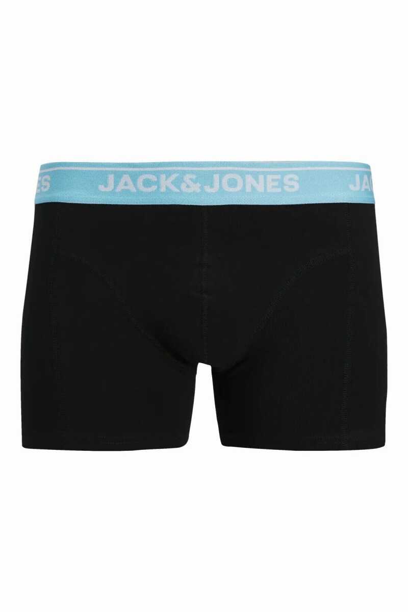 Jack Jones Thedore Solıd 3 Lü Paket Erkek Boxer 12291648 (1)