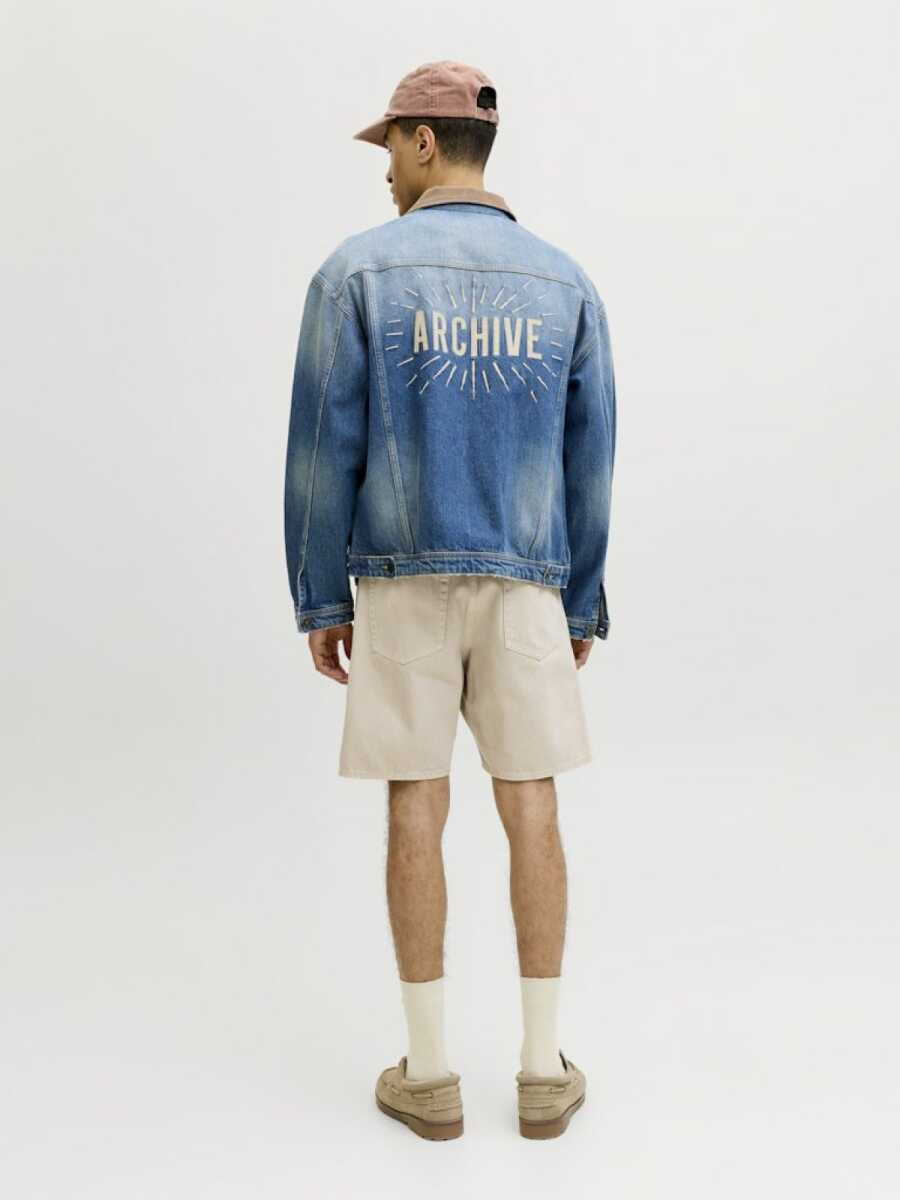 Jack Jones Tony Jj Origınal Relaxed Fit Erkek Jean Şort 12290841 - 4