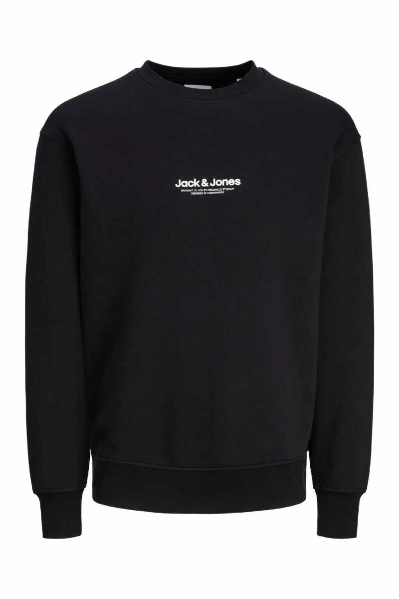 Jack Jones Vester Bro Bisiklet Yaka Erkek Sweat 12266164 - 1