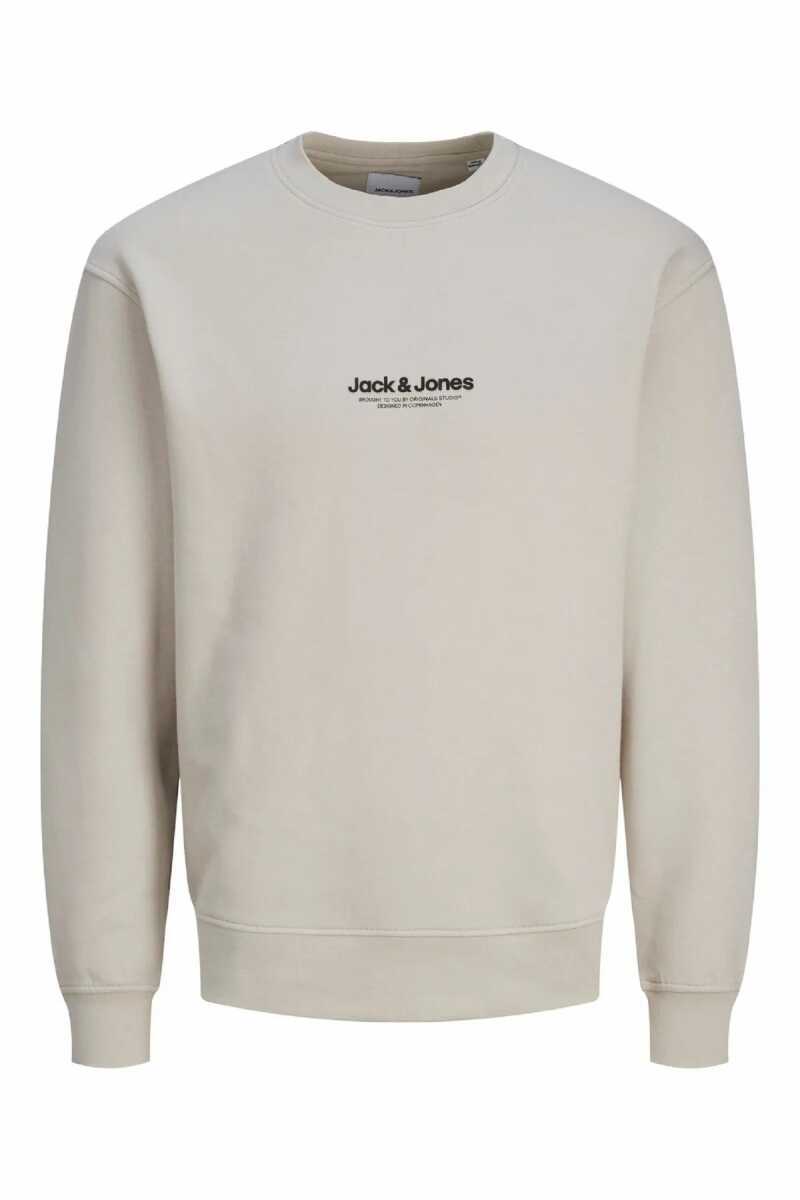 Jack Jones Vester Bro Bisiklet Yaka Erkek Sweat 12266164 - 1