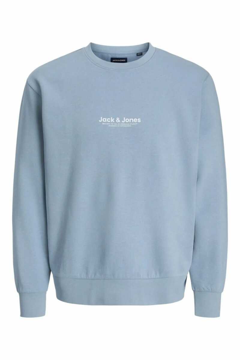 Jack Jones Vester Bro Bisiklet Yaka Erkek Sweat 12266164 - 1
