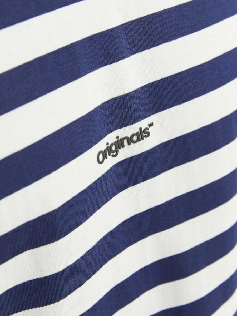 Jack Jones Vesterbro New Strıpe Erkek Tişört 12265748 - 4