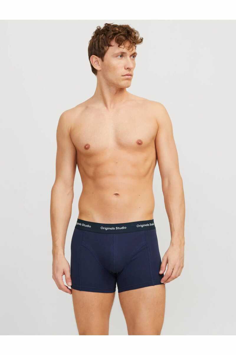 Jack Jones Vesterbro Solıd 3 Lü Paket Erkek Boxer 12272945 - 2
