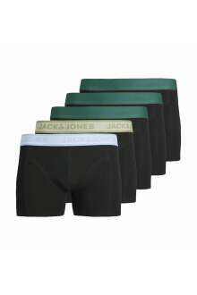 Jack Jones Wesley Solıd 5 Li Paket Erkek Boxer 12294699 