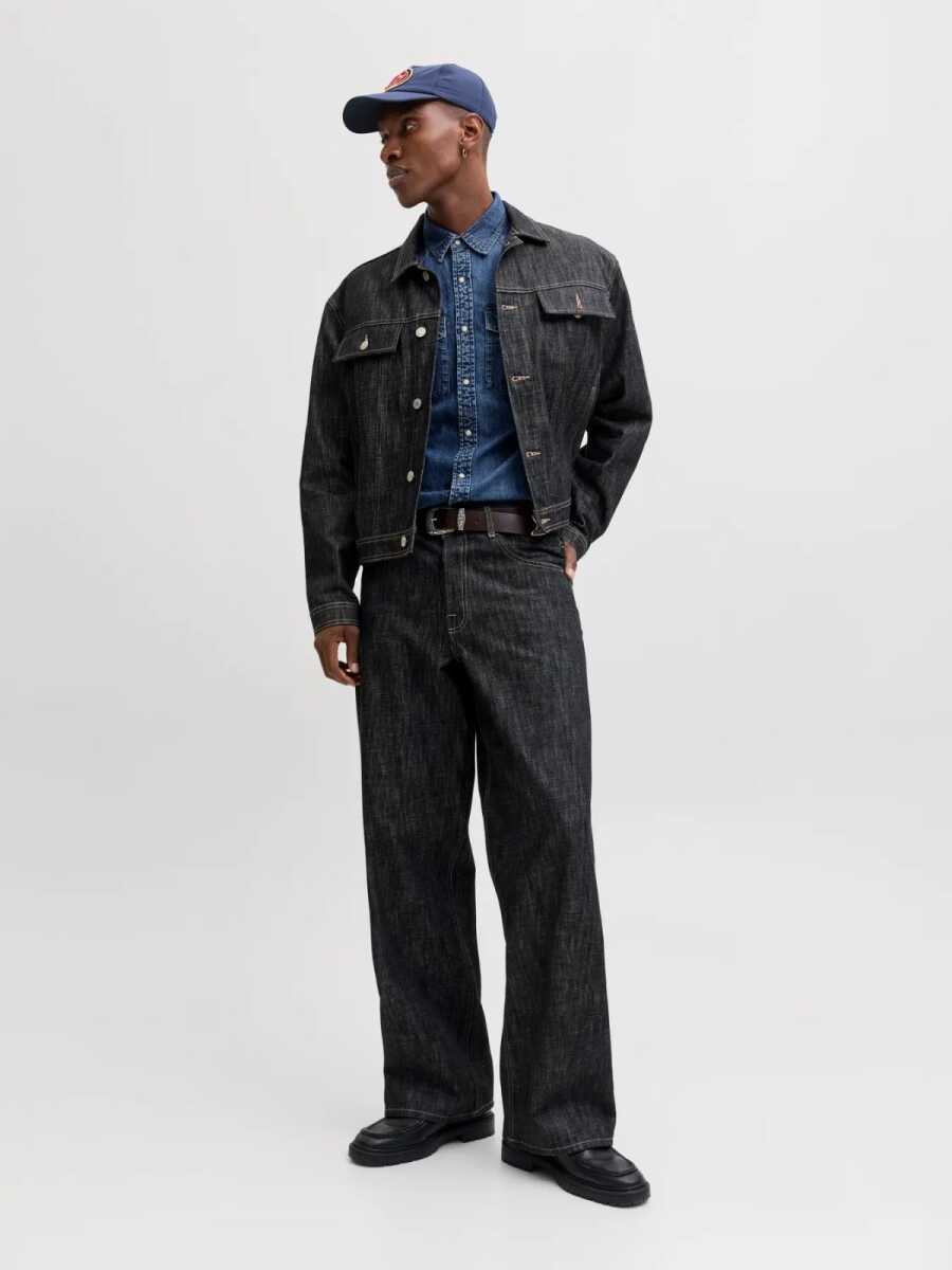 Jack Jones Western Erkek Jean Gömlek 12289219 (1)