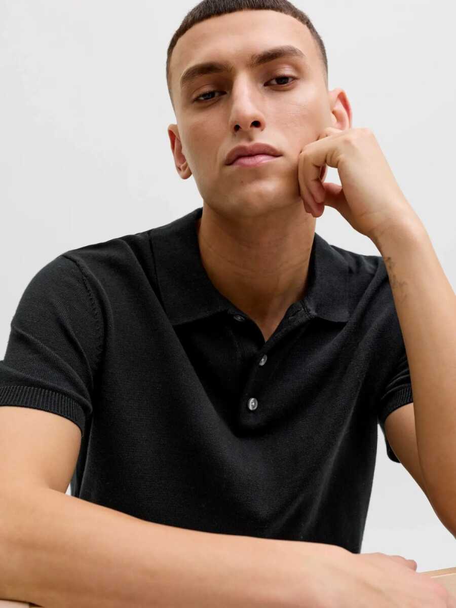 Jack JonesWıll Regular Fit Triko Polo Yaka Erkek Tişört 12288552 - 3