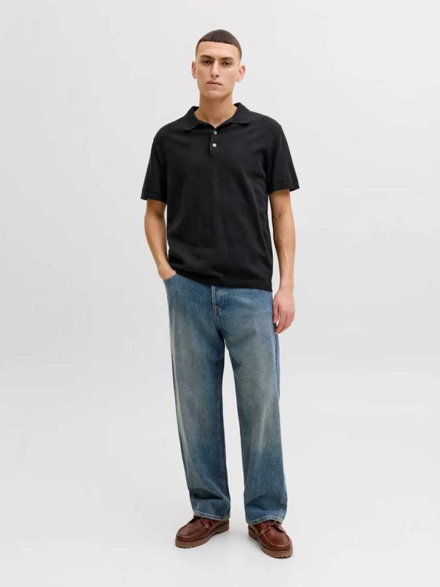 Jack JonesWıll Regular Fit Triko Polo Yaka Erkek Tişört 12288552 - 2