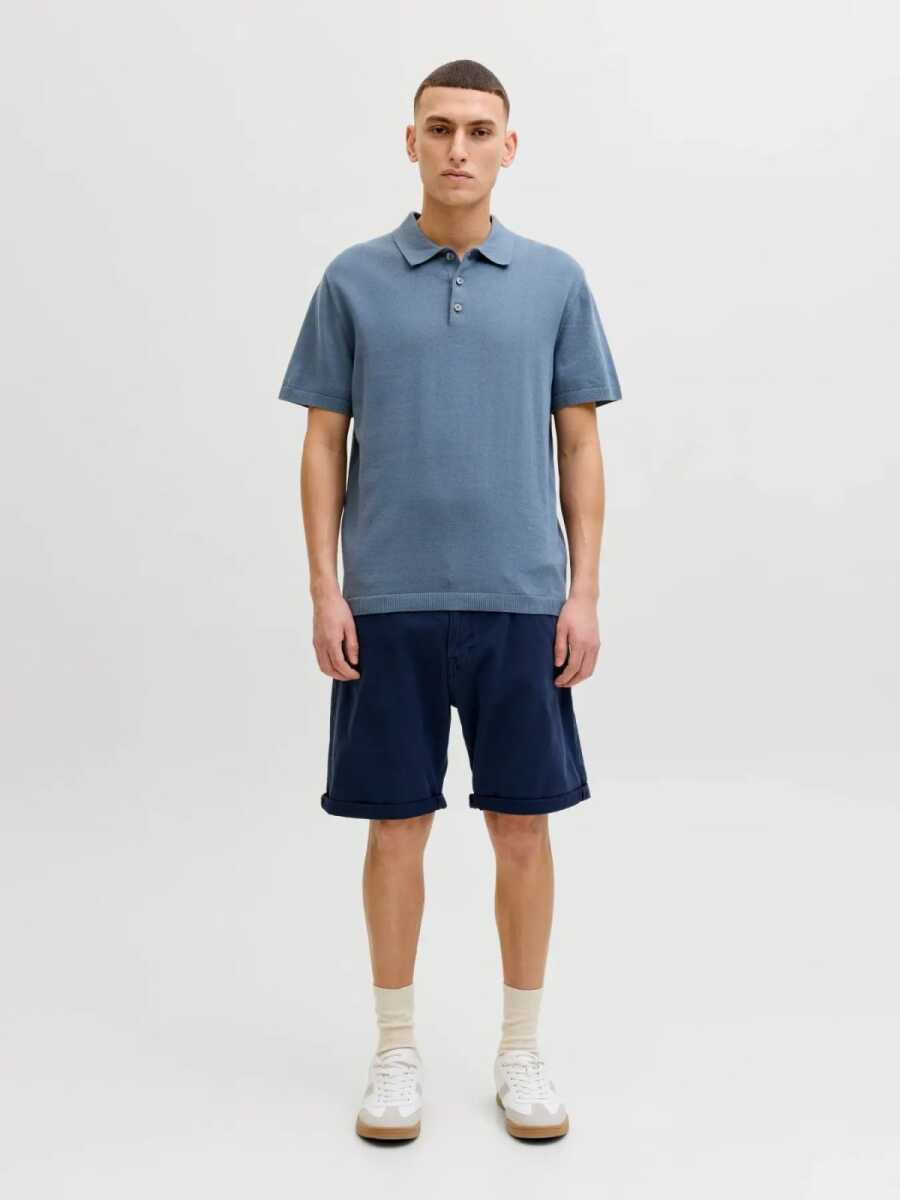 Jack JonesWıll Regular Fit Triko Polo Yaka Erkek Tişört 12288552 - 2