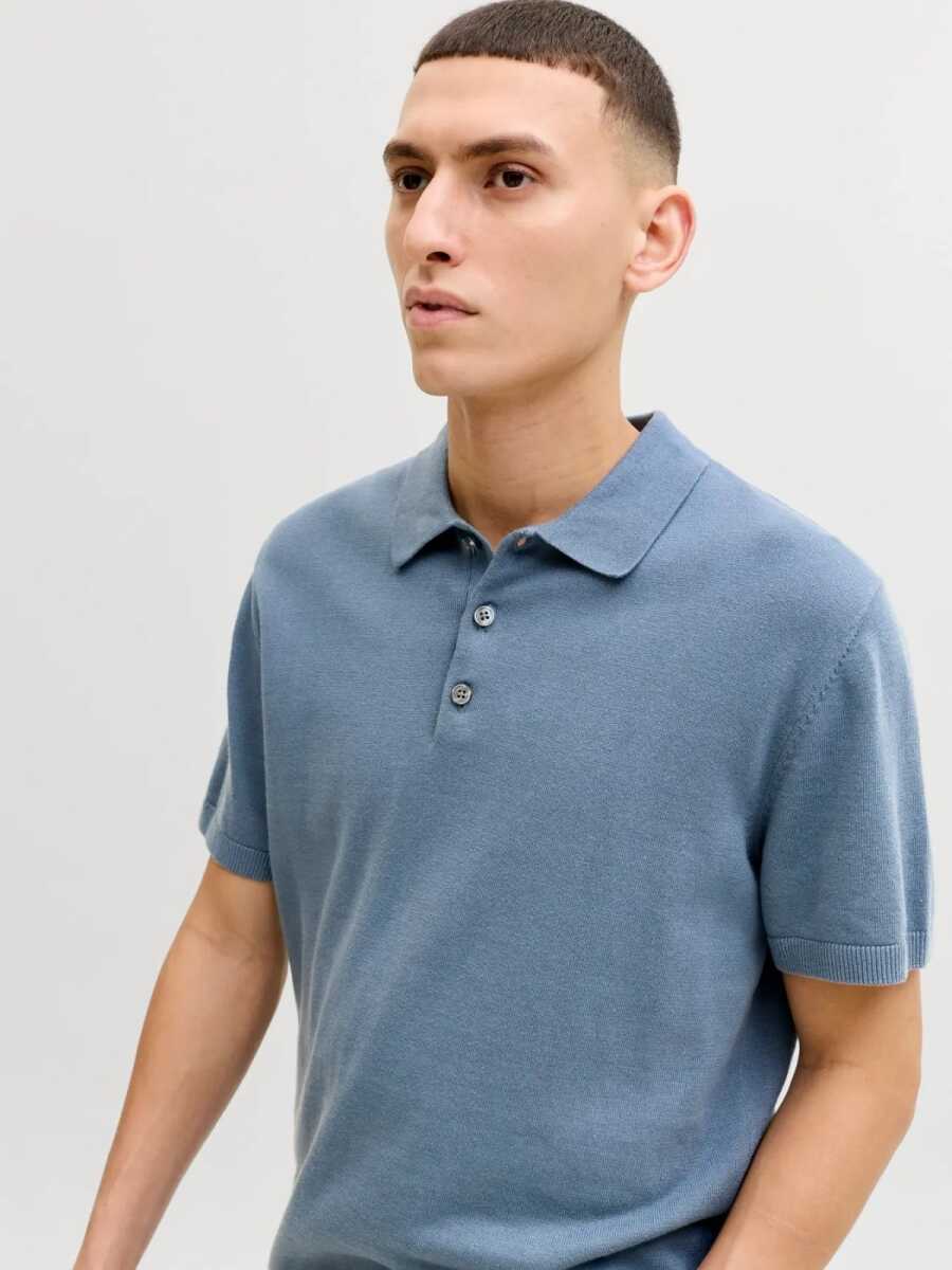 Jack JonesWıll Regular Fit Triko Polo Yaka Erkek Tişört 12288552 - 3