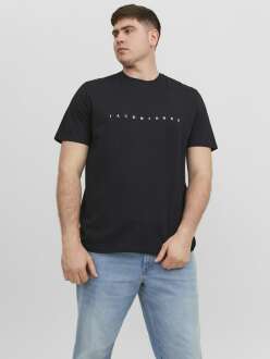 Jack Jones Star Büyük Beden Erkek Tişört 12243625 