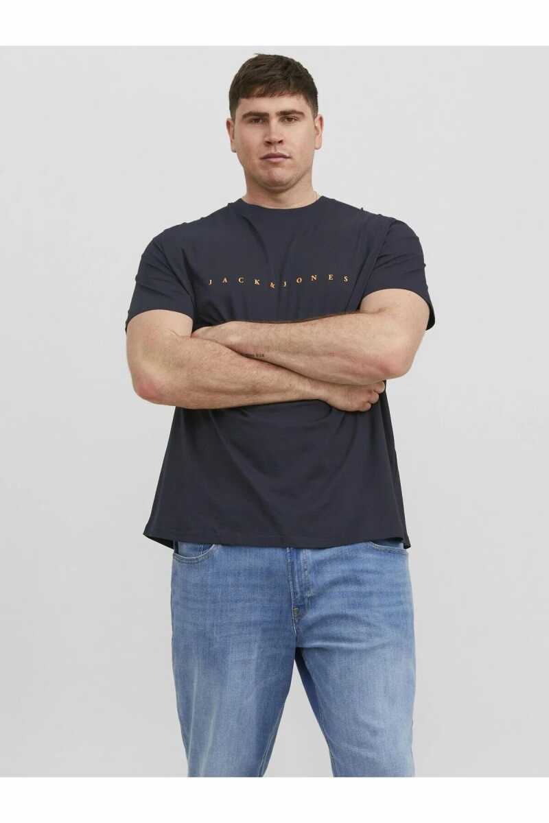 Jack Yones Star Büyük Beden Erkek Tişört 12243625 - Jack Jones Plus
