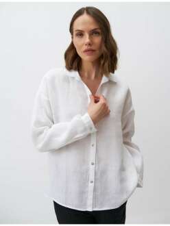 Jımmy Key Keten Kadın Gömlek 24SHOPYKTN