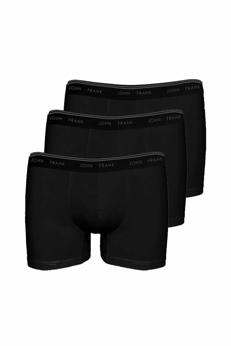 John Frank Basıc Brıght Üçlü Paket Erkek Boxer JF3BBR06 - 1