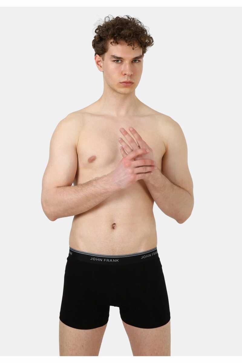 John Frank Basıc Brıght Üçlü Paket Erkek Boxer JF3BBR06 - 2