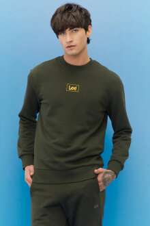 Lee Bisiklet Yaka Erkek Sweat L212299801 