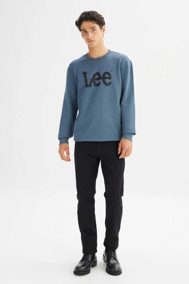 Lee Bisiklet Yaka Erkek Sweatshirt L80XTJTG - 2