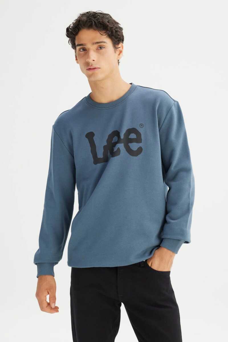 Lee Bisiklet Yaka Erkek Sweatshirt L80XTJTG - 3