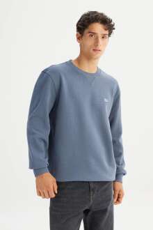 Lee Bisiklet Yaka Erkek Sweatshirt L81IRY315