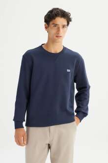 Lee Bisiklet Yaka Erkek Sweatshirt L81IRYMA 