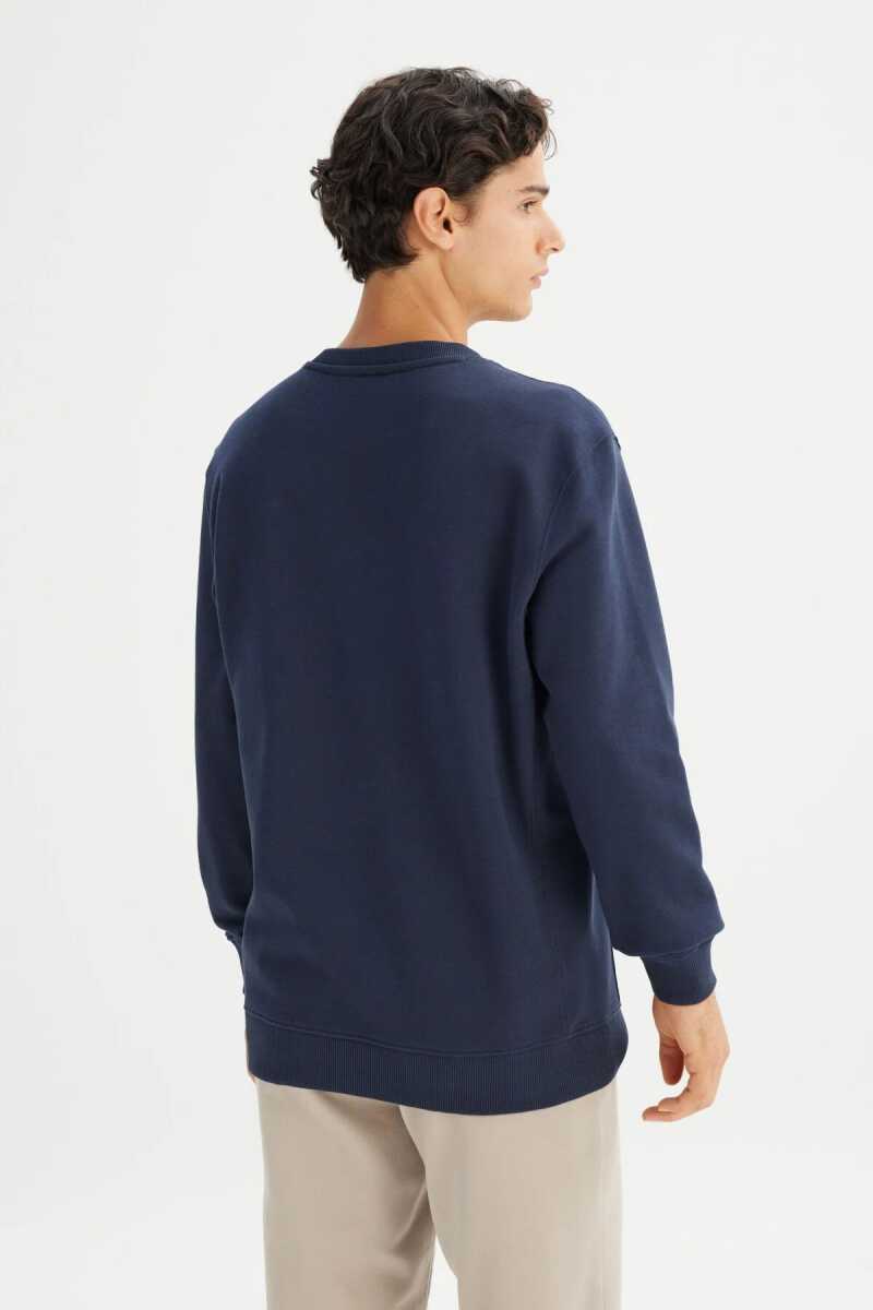Lee Bisiklet Yaka Erkek Sweatshirt L81IRYMA - 5