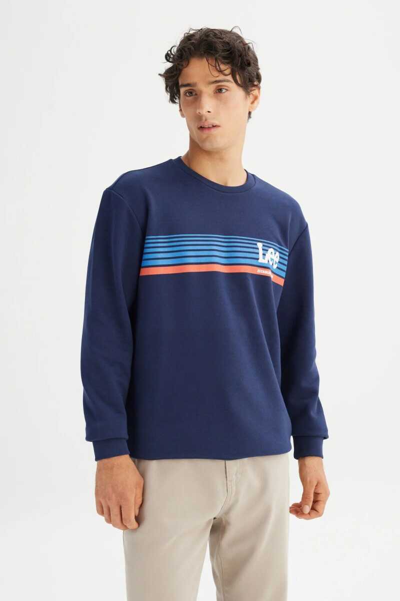 Lee Erkek Baskılı Sweatshirt L2520099411 - 1