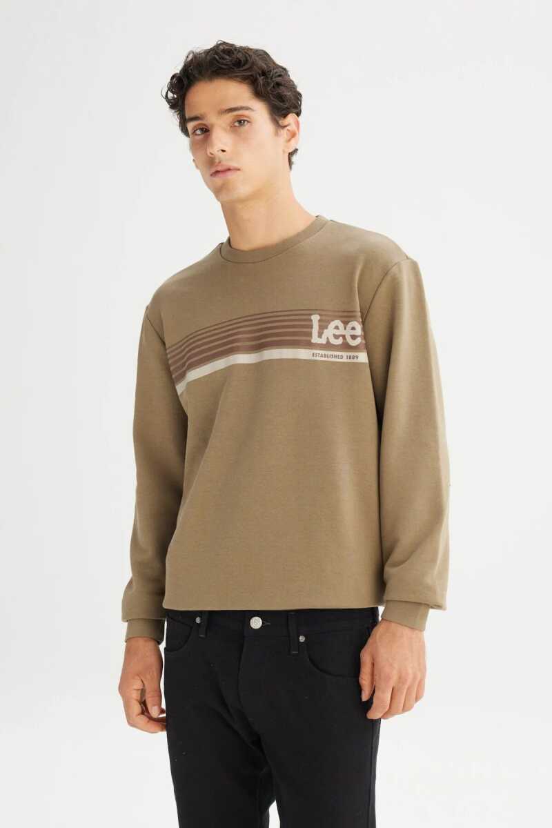 Lee Erkek Baskılı Sweatshirt L2520099801 - 3