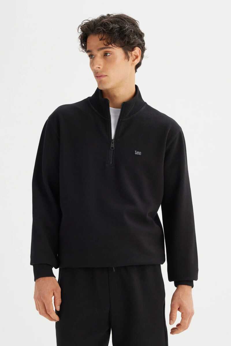 Lee Erkek Pike Interlock Half Zip Sweatshirt L2520312001 - 1